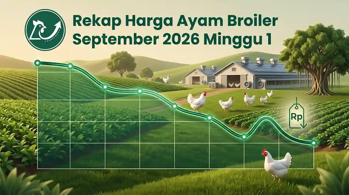 Rekap Harga Ayam Broiler Minggu 1 September 2026: Tren Nasional, Analisis Regional & Proyeksi Pasar